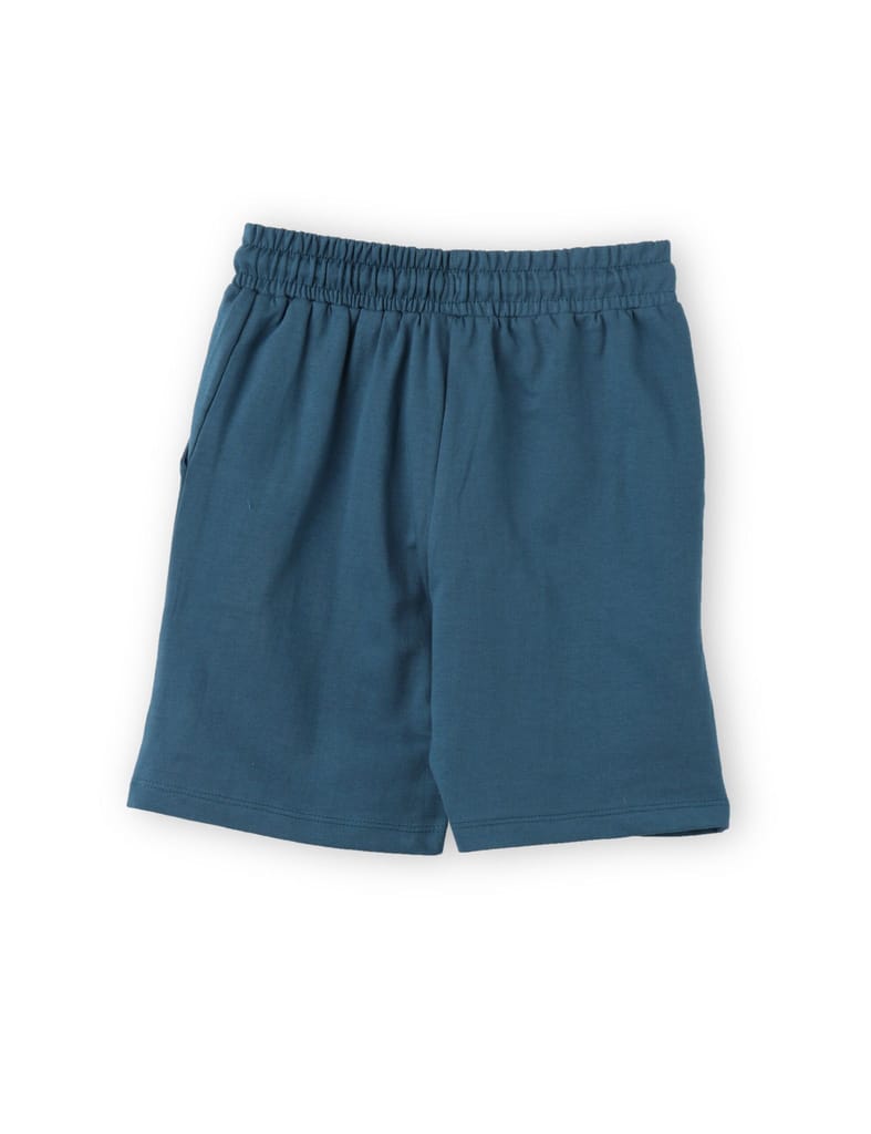 Modern Kids Boys Shorts Cotton French Terry Blue Coral Classic Car 2025 at ShopCircuit | ONDC
