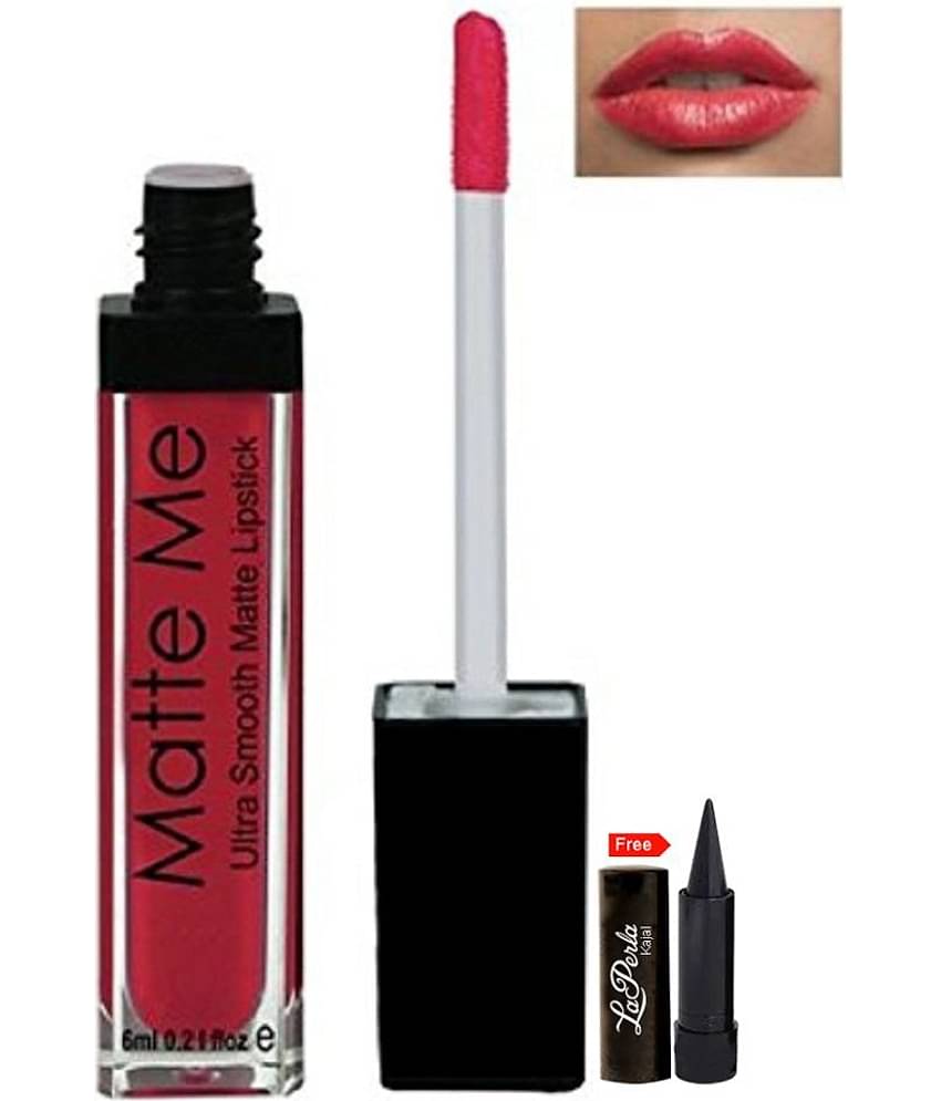 ADS PRO True Matte Nude Shade Lipstick Pack1 With Kajal-415 Multicolour 6 ml