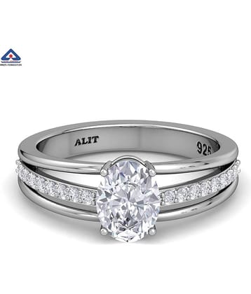 ALITJEWELLERY - Silver Rings ( Pack of 1 )