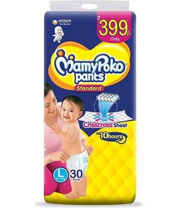 Mamy Poko L Diaper Pants ( Pack of 30 )