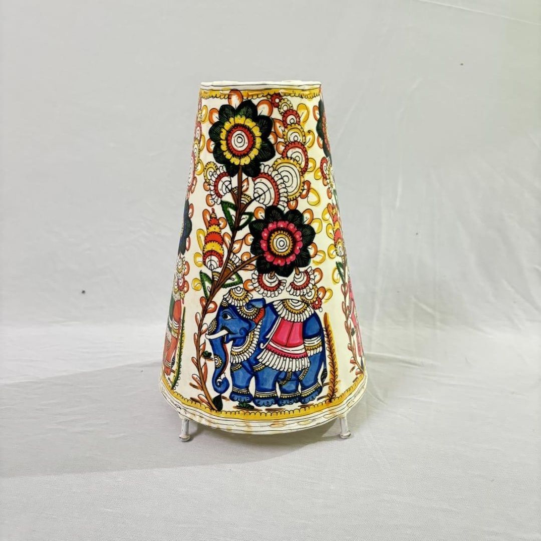 12 inch Elephant design round lamp