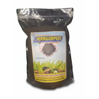 ORGANIC VERMICOMPOST - 10 kg