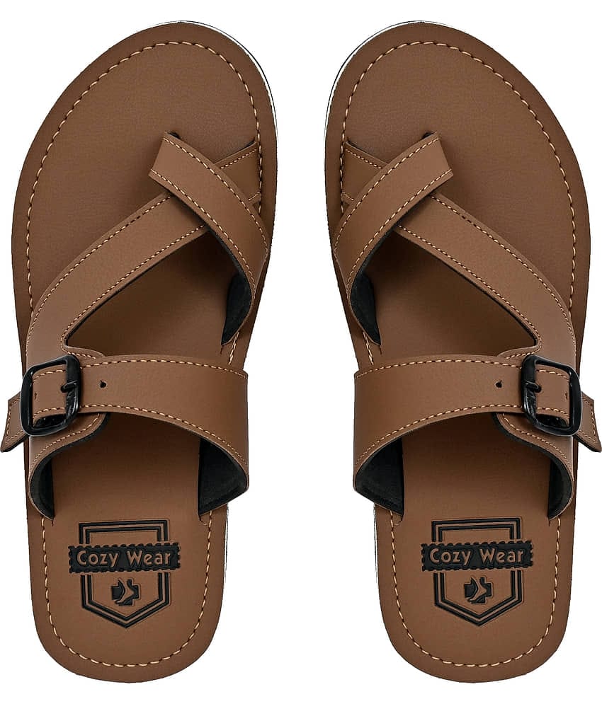 Cozy Wear Olive Men's Daily Slipper