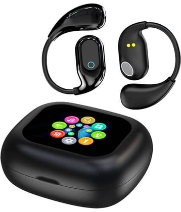 COREGENIX MG7 OWS Ear Wireless Earbuds with Display | ENC Mic for Crystal-Clear Calls | 60hr Playtime with Type-C Fast Charging | Bluetooth 5.4 Gaming Bluetooth Earphones | Touch Control Sports Headphone