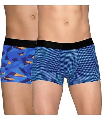 Cavenders Pack of 2 Nylon Trunks For Men's ( Multicolor )