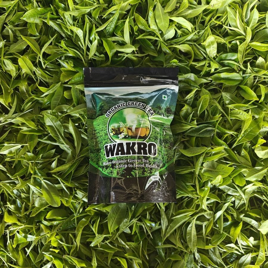 WAKRO ORGANIC GREEN TEA - 50 gm
