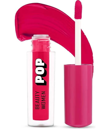 Beauty Women Pink Matte Long Lasting Liquid Lipstick ( Pack of 1 )