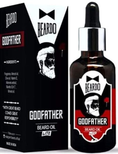 Beardo Godfather Lite Beard and Moustache Oil, 15 ml