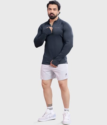 Fuaark Black Polyester Slim Fit Men's Sports T-Shirt ( Pack of 1 )