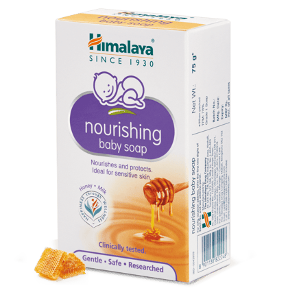 Himalaya Nourishing Baby Soap, 75 gm Himalaya Nourishing Baby Soap, 75 gm