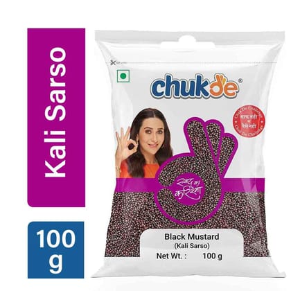 Chukde Barik Sarson - 200 Gm Mustard Seeds | Anti-Inflammatory & Antioxidant | Digestion & Cholesterol Benefits | Indian Origin | Also known as Sarson Ke Beej, Sorishar Bije