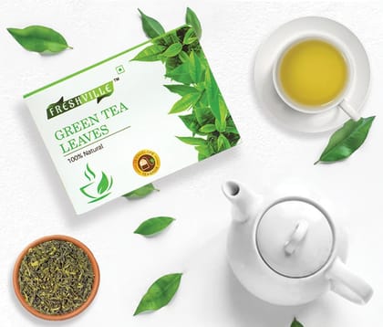 Freshville Green Tea Bags Pure Natural Tea Rich in Antioxidants Pack of 25