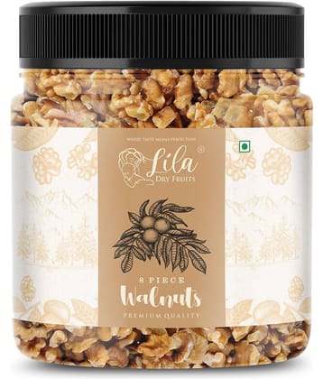 LILA DRY FRUITS Raw Walnut Kernels 250 Grams Premium 8pcs Grade Rich in Protein