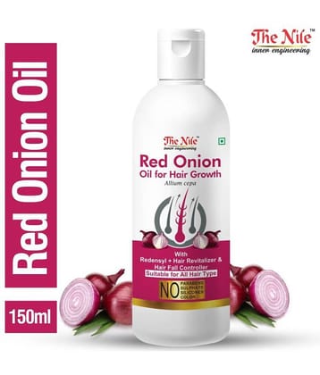 The Nile Red Onion Oil with Redensyl + Hair Revitalizer 150 mL