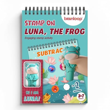 Stamp On Spiky, The Dino, Sticker Stamp and Activity Pad with 10 Pages, 100 Stickers, 1 Stamp Toy Collectible Figure, Fun Learning Activity, Return Gifts for Children from 3 Years
