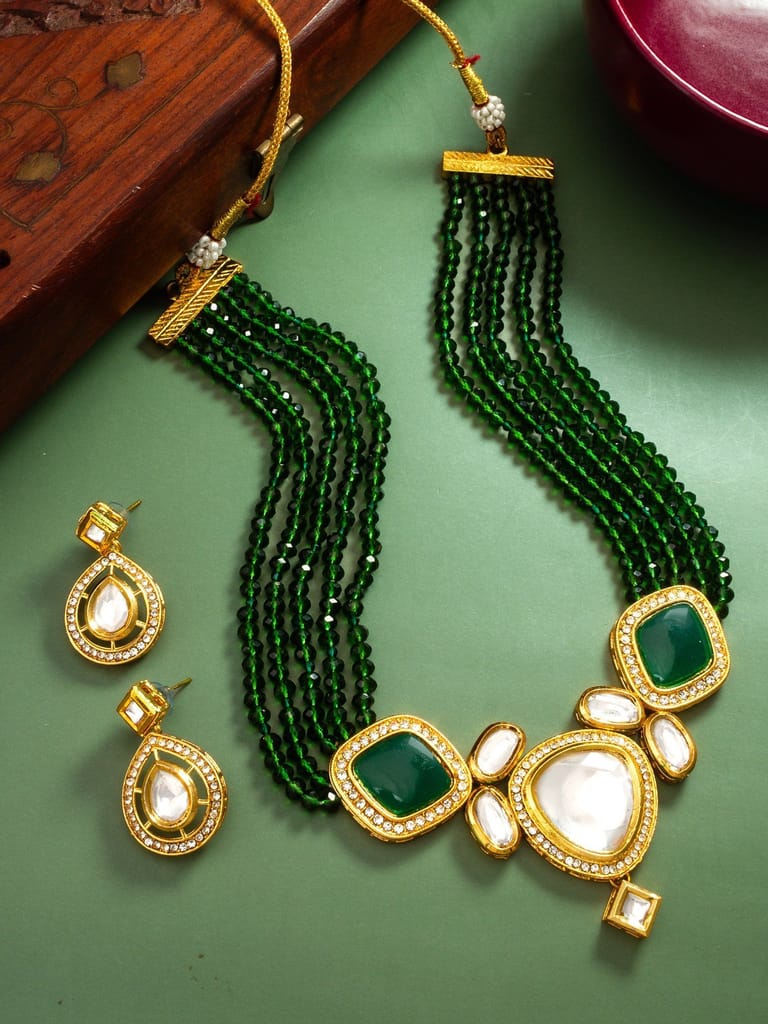 Morison Golden Radiance Necklace Set Illuminate Your Beauty