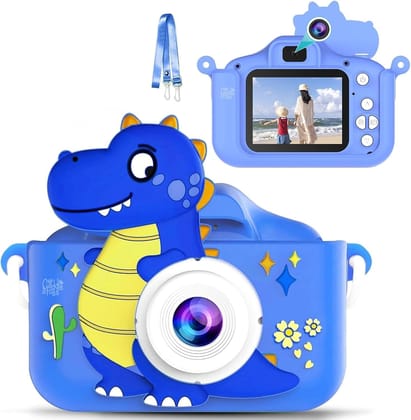 CADDLE & TOES Kids Camera for Boys Girls, 20MP 1080P Digital Video Camera for Kids, Christmas Birthday Gift for Boys and Girls Age (4+) to 12,Digital Camera (Blue-Dyno) CADDLE & TOES Kids Camera for Boys Girls, 20MP 1080P Digital Video Camera for Kids, C CADDLE & TOES Kids Camera for Boys Girls, 20MP 1080P Digital Video Camera for Kids, Christmas Birthday Gift for Boys and Girls Age (4+) to 12,Digital Camera (Blue-Dyno) CADDLE & TOES Kids Camera for Boys Girls, 20MP 1080P Digital Video Camera for Kids, C