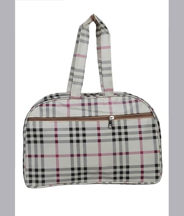 SUNESH CREATION White Travel Kit Bag ( 1 Pc )