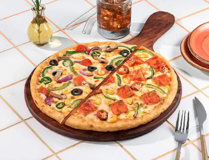 Veg & Veg Pizza [Big 10" Serves 2-3]