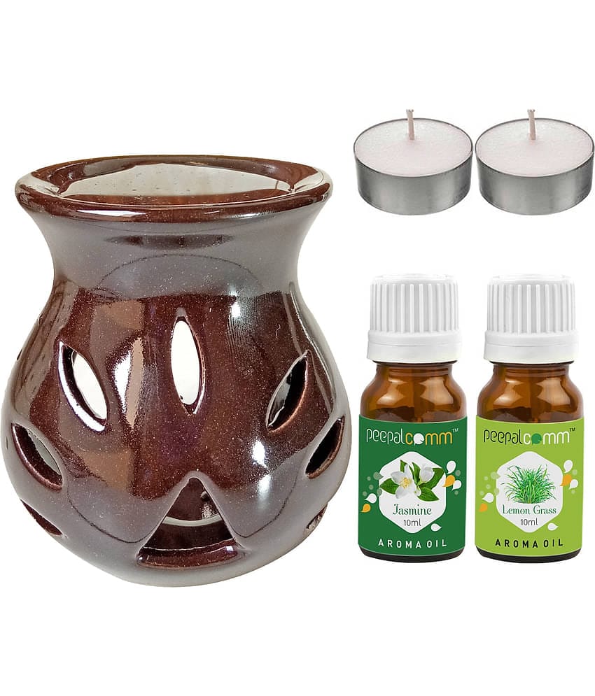 Peepalcomm Ceramic Aroma Oils & Diffusers Set - Pack of 5