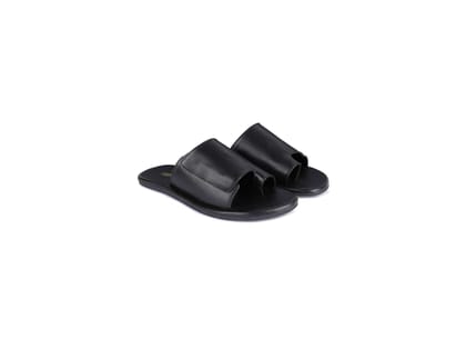 Paaduks Iru Black Men Flats - UK 6