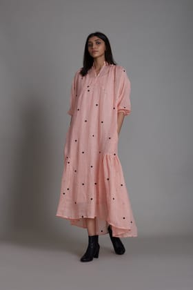 Queen Of Hearts Dress-Pink-XS