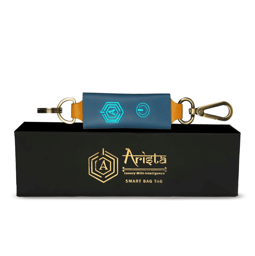 Arista Vault Blue Smart Bag Tag