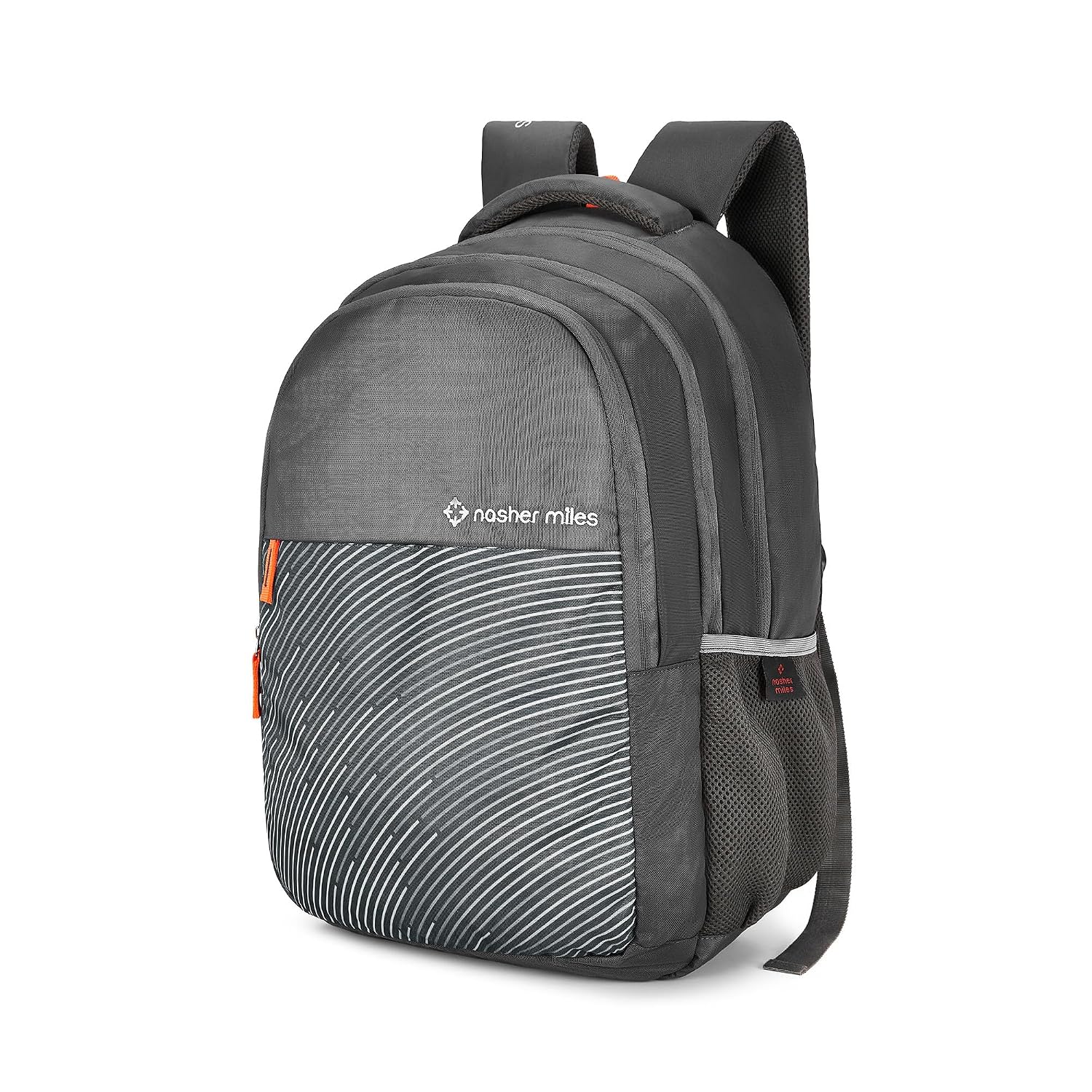 Wave Backpack for Men & Women |3 compartment/Casual/College Bag | Navy Blue, 45L