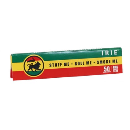 IRIE Hemp Rolling Paper KS Slim - 50 leaves-1 PACK