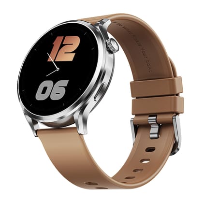 boAt Lunar Discovery Pro, 1.39" Display, Premium Metal Build, Round Dial, Emergency SOS, Functional Crown, Multiple Sports Modes, HR,SpO2 & Sleep Tracking, Smart Watch for Men & Women (Cocoa Brown) boAt Lunar Discovery Pro, 1.39" Display, Premium Metal B