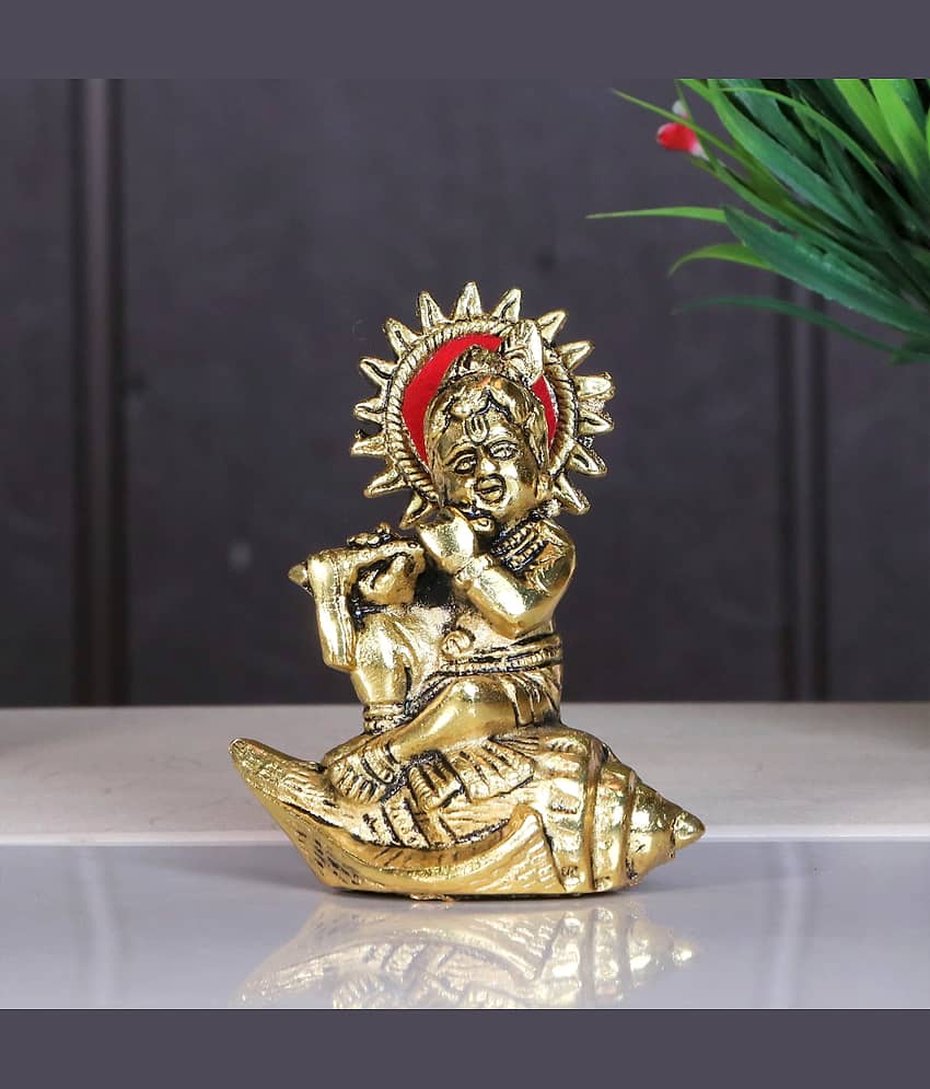 KridayKraft Aluminium Laddu Gopal Idol ( 11.5 cm )