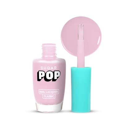 SUGAR POP Nail Lacquer 50 Pearl Pink - 10 ml | High Shine | Long-lasting | Chip Resistant | Quick Drying SUGAR POP Nail Lacquer 50 Pearl Pink - 10 ml | High Shine | Long-lasting | Chip Resistant | Quick Drying - 50 Pearl Pink / 10 ml (Pack of 1)