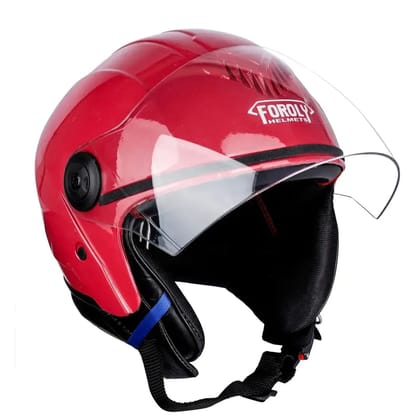 Helmet  Colour - Red ( Size : L )