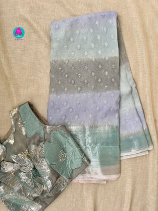 Vivid and brilliantly designed stylish Rangkarts Saree-M