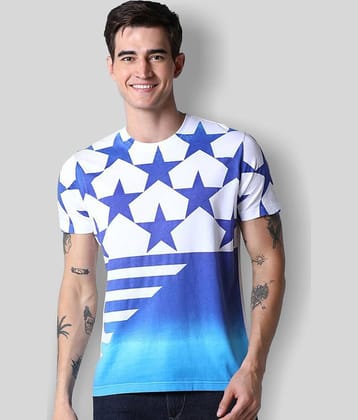 Huetrap Pack of 1 Cotton Regular Fit Men's T-Shirt ( White )