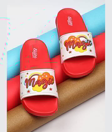 WELCOME Kid's Sliders, K MAGIC SLIDE-AQUA, 12