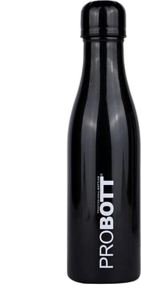 PROBOTT Vintage Vacuum Flask  Hot and Cold Water Bottle (Colour - BLACK, Capacity - 1000 ml) by Total Sporting And Fitness Solutions Pvt Ltd