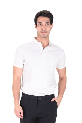 Fluid Cotton Polo - Frost White-Frost White / XS