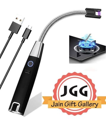 JGG JAIN GIFT GALLERY Silver Stainless Steel Cigarette Lighter ( Pack of 1 )