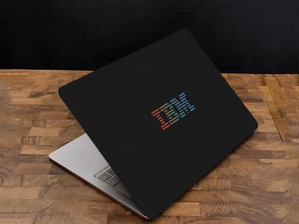 Adefex Laptop Skin Sticker for all laptop & notebook - Abstract IBM
