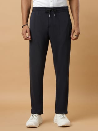 Dark Grey | Stretchable Ribbed Track Pants | Gym & Daily Wear-S