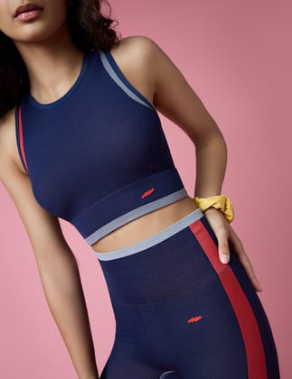 Remix Crop Tank-MIDNIGHT / XS