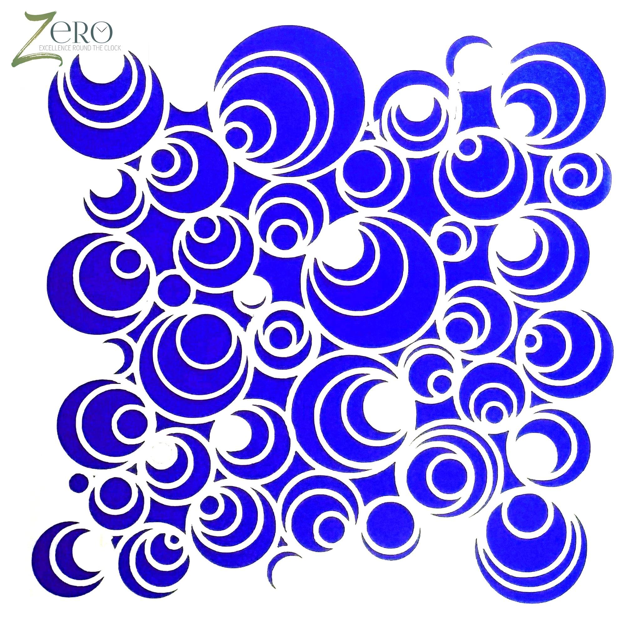 Imported Stencils- 5"*5"- Graphic Circular Design Background