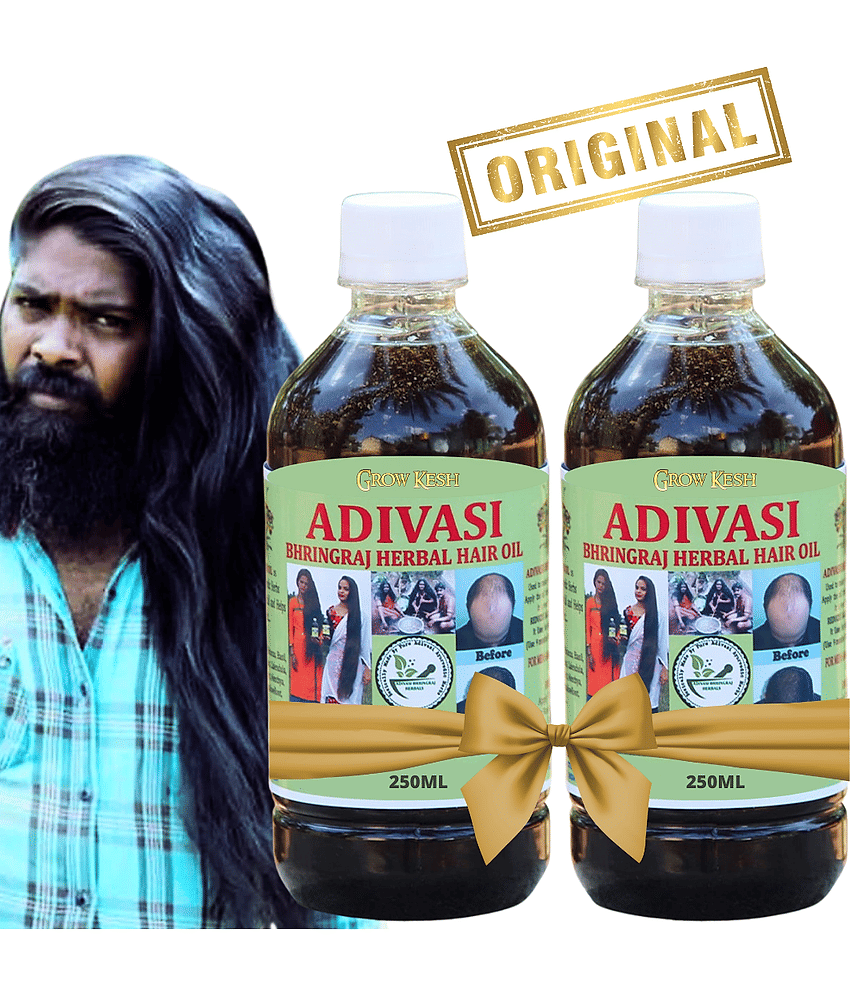 Growkesh Anti Hair Fall Almond Oil 500 ml ( Pack of 2 )