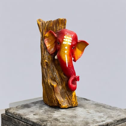 Ganesh Antique Idol Home Decor Ganesh Murti H – 31 cm-Poly-Resin