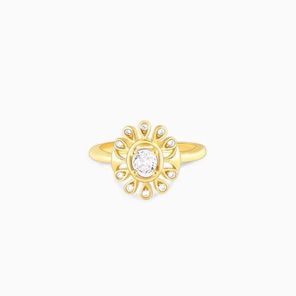 Golden Buttercup Ring