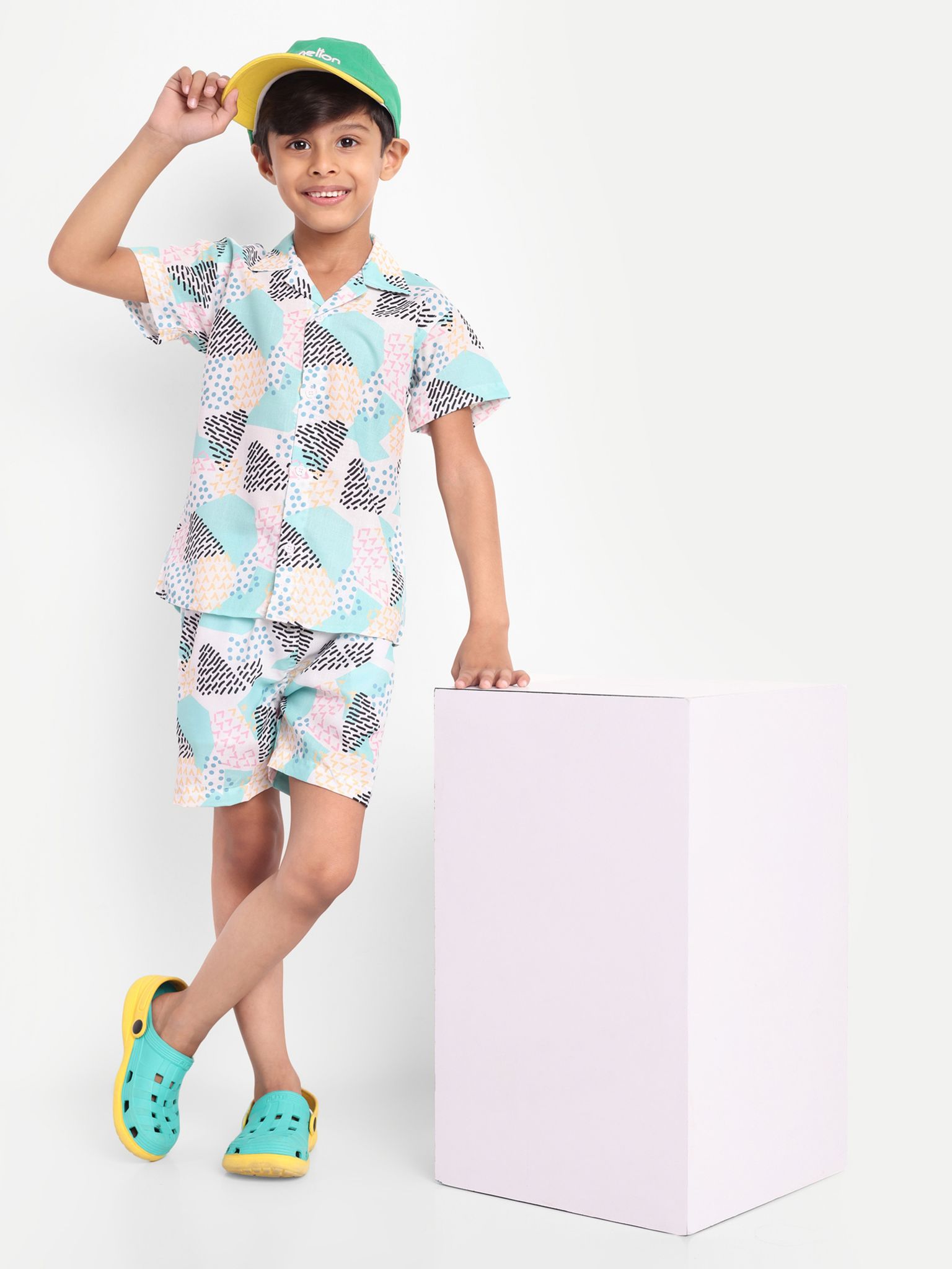 Kid's Co-Ord Set Multi colour