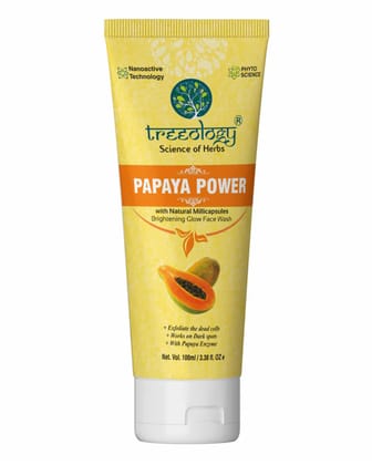 Treeology Papaya Power Brightening Glow Face Wash