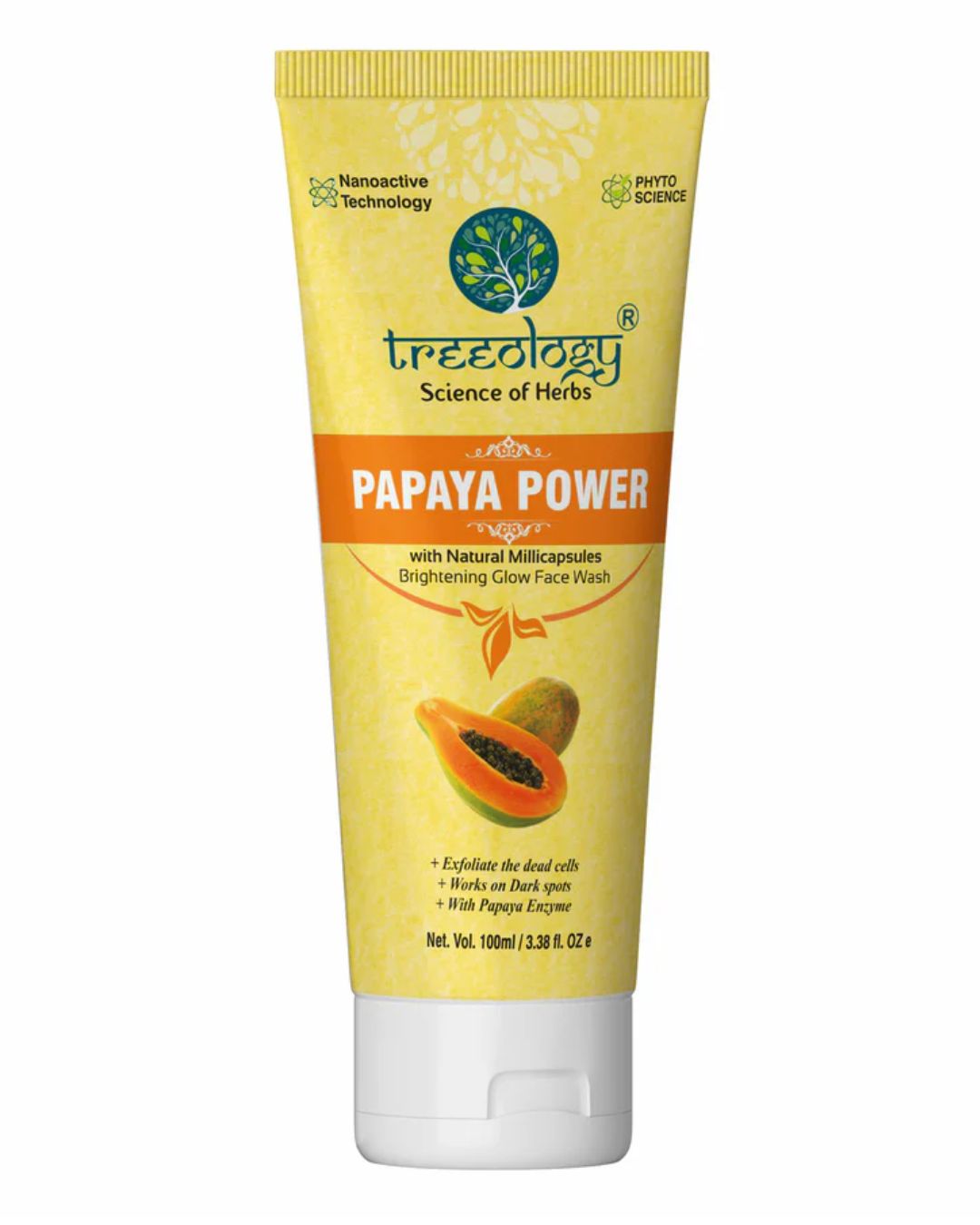 Treeology Papaya Power Brightening Glow Face Wash