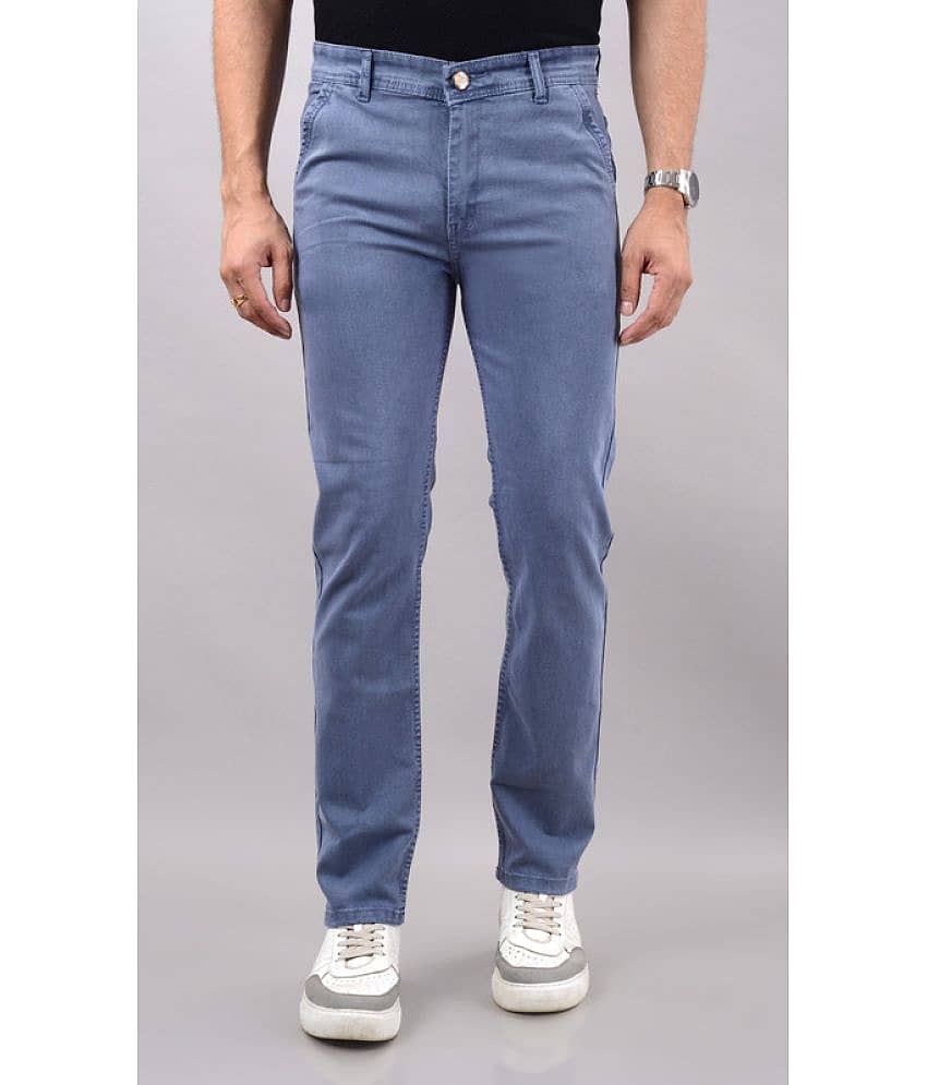 MOUDLIN Regular Fit Washed Men's Jeans - Dark Grey ( Pack of 1 )